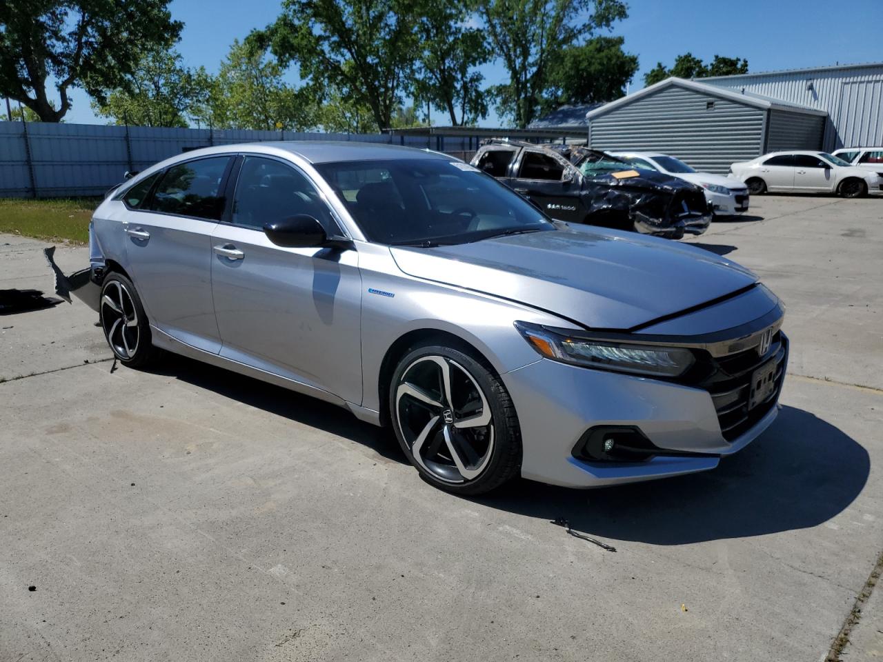 2022 HONDA ACCORD HYBRID SPORT VIN:1HGCV3F25NA040862