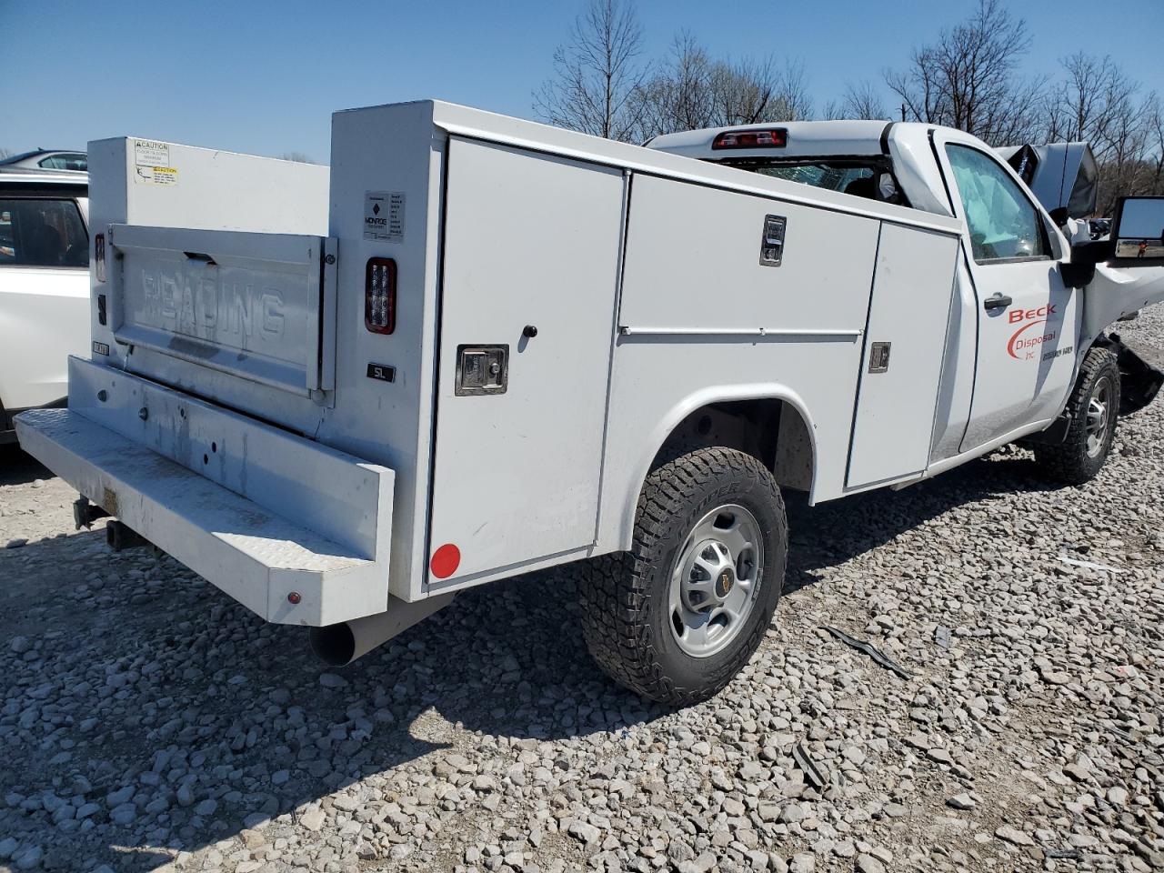 2023 CHEVROLET SILVERADO K2500 HEAVY DUTY VIN:1GB3YLEY2PF216868