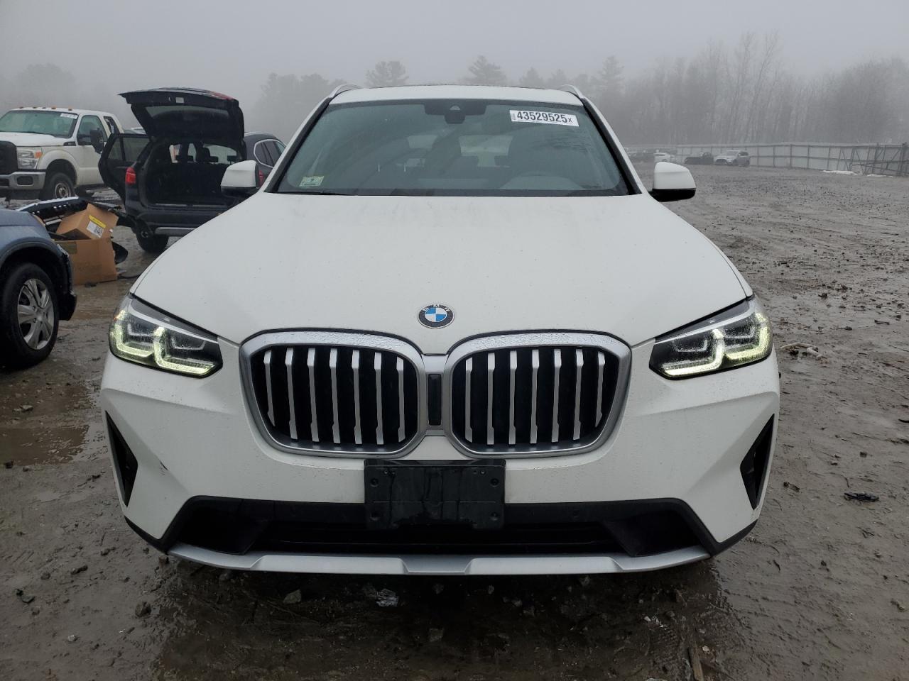 2022 BMW X3 XDRIVE30I VIN:WBX57DP01NN171321