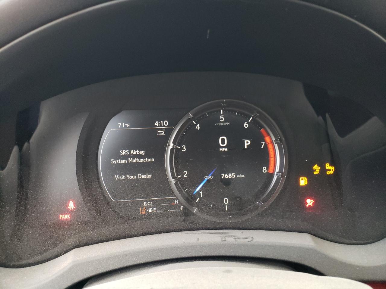 2023 LEXUS IS 350 F SPORT VIN:JTHGZ1E20P5031121