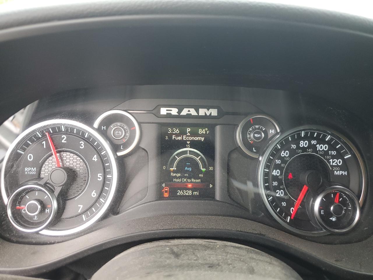 2022 RAM 1500 BIG HORN/LONE STAR VIN:1C6SRFBT2NN163534