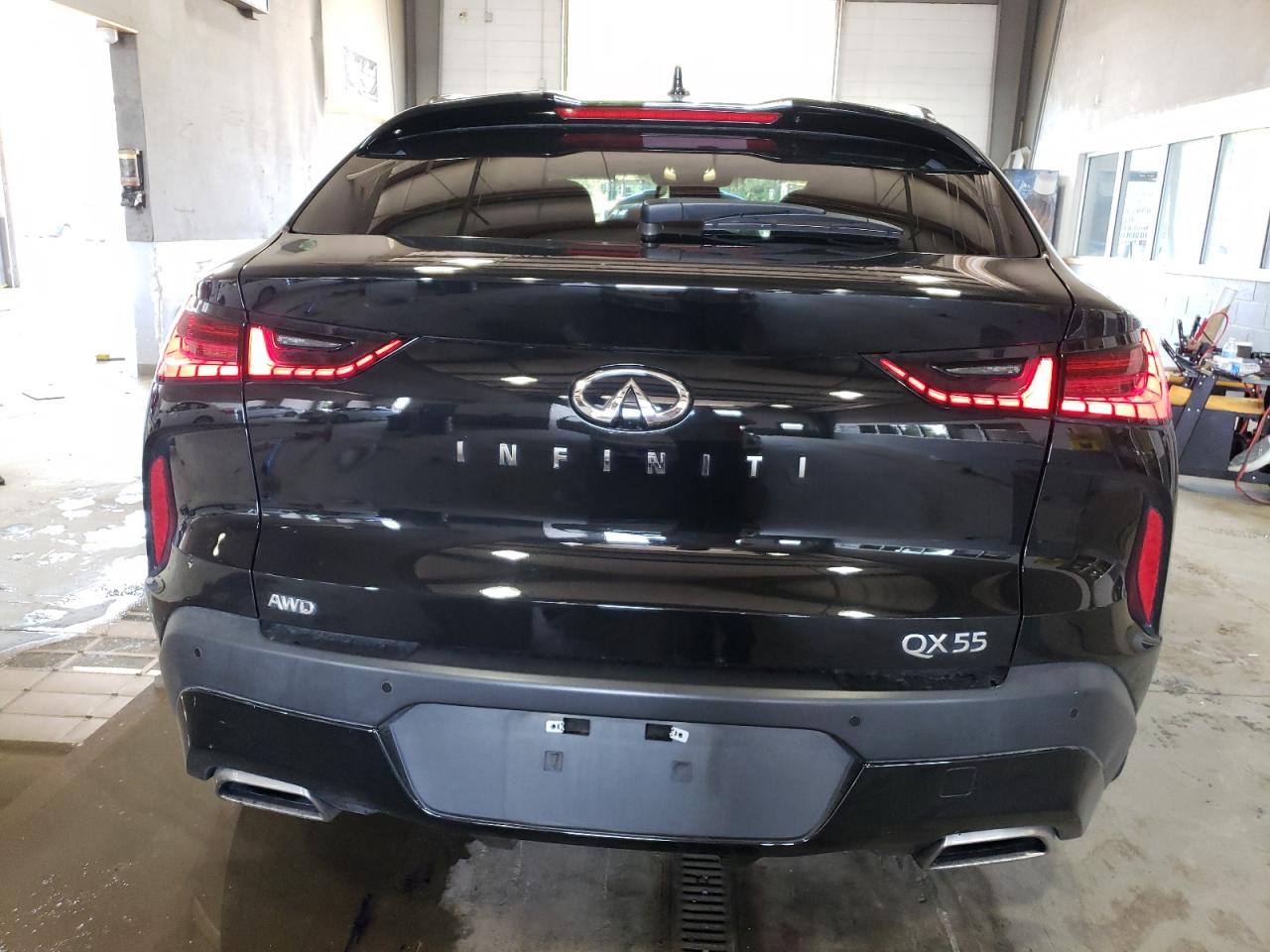 2022 INFINITI QX55 ESSENTIAL VIN:3PCAJ5K38NF100491