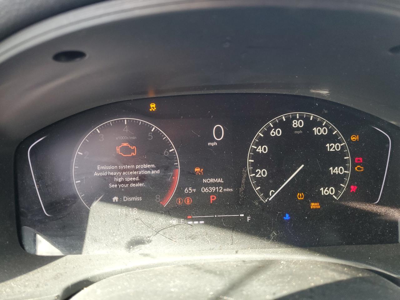 2022 HONDA CIVIC SPORT VIN:2HGFE2F54NH540076