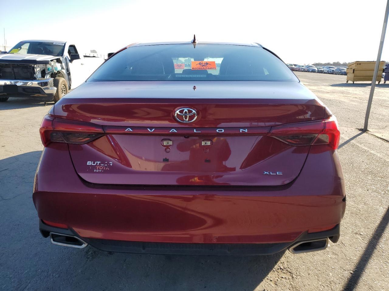 2022 TOYOTA AVALON XLE VIN:4T1AZ1FB5NU081307