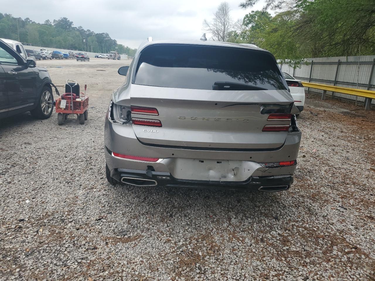 2022 GENESIS GV80 BASE VIN:KMUHB4SB5NU082288