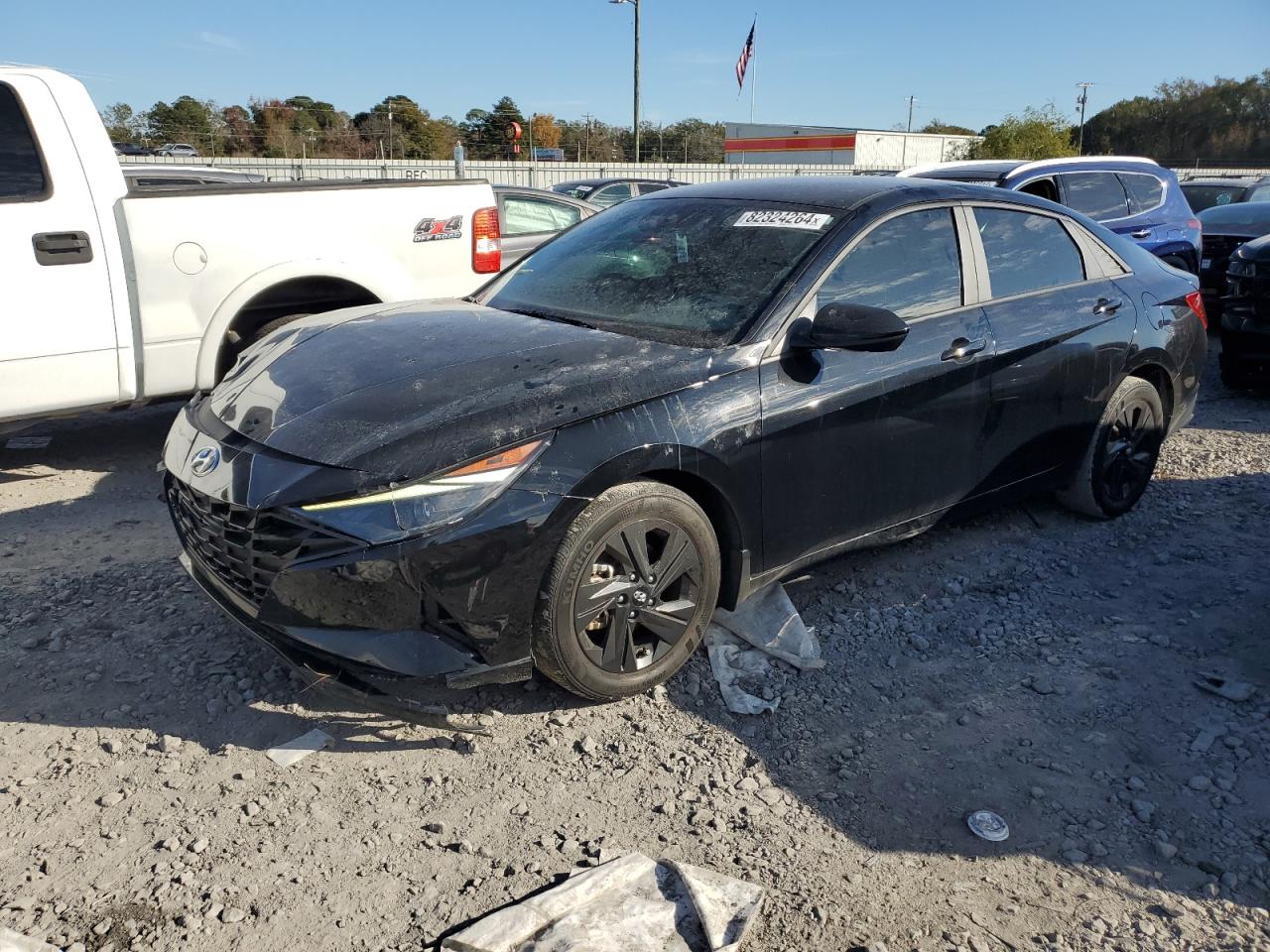 2022 HYUNDAI ELANTRA SEL VIN:KMHLM4AG3NU339884