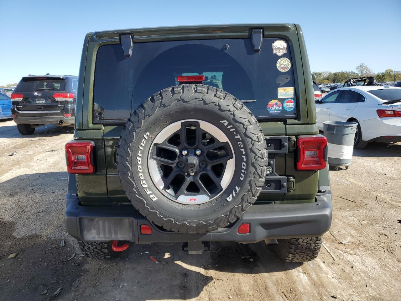 2022 JEEP WRANGLER UNLIMITED RUBICON VIN:1C4HJXFN9NW186122