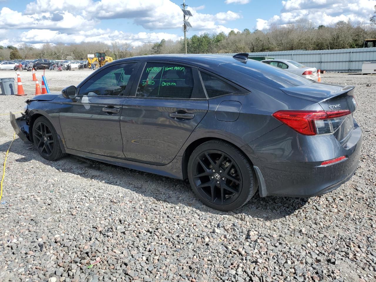 2022 HONDA CIVIC SPORT VIN:2HGFE2F52NH563713