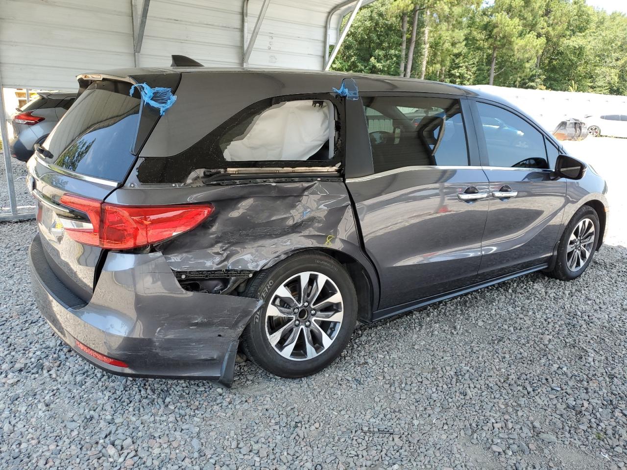 2022 HONDA ODYSSEY EXL VIN:5FNRL6H7XNB042400