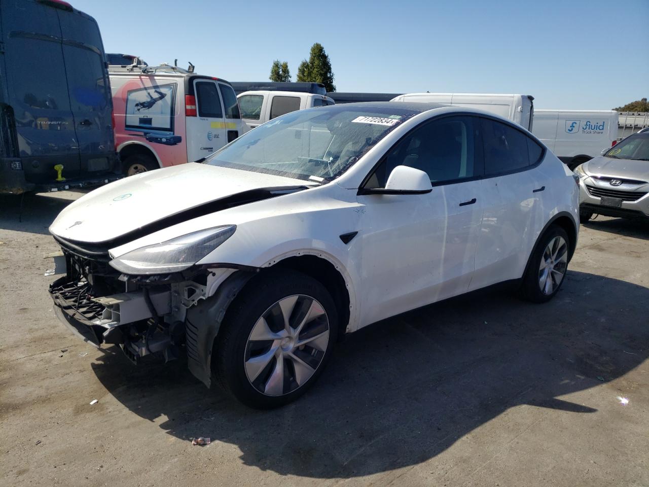 2023 TESLA MODEL Y  VIN:7SAYGDED3PF969386