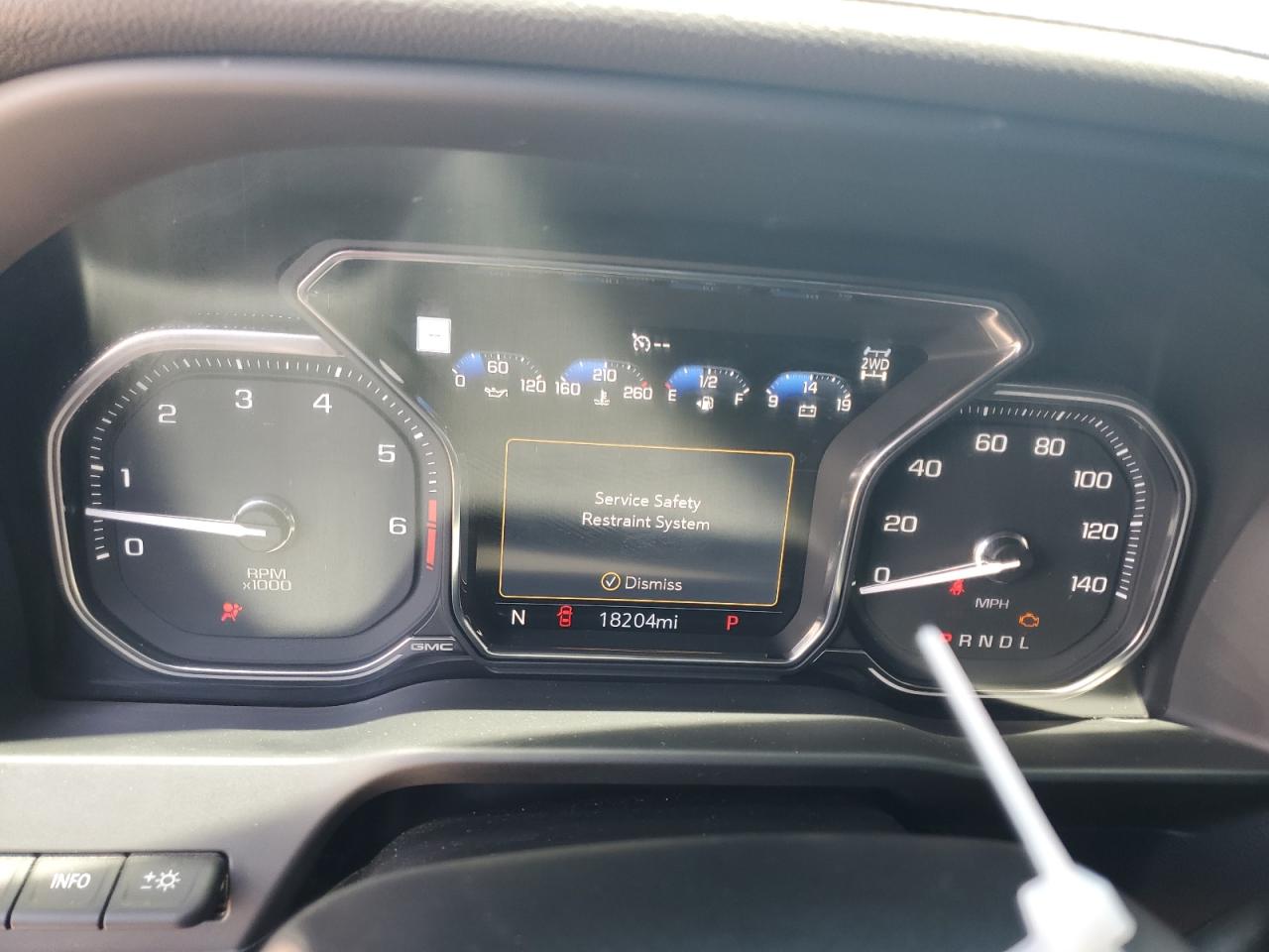 2022 GMC SIERRA K2500 AT4 VIN:1GT49PE75NF294683