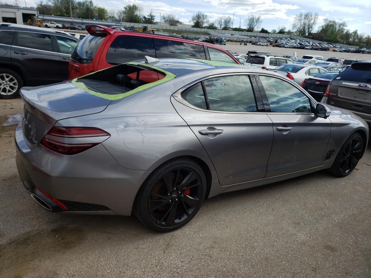 2023 GENESIS G70 BASE VIN:KMTG54TE2PU116139