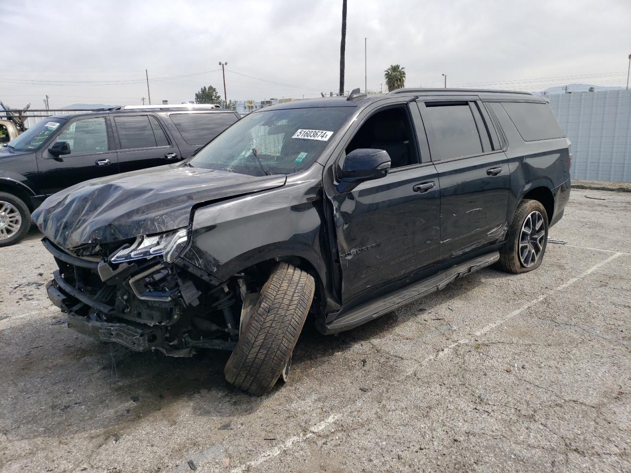 2022 CHEVROLET SUBURBAN C1500 RST VIN:1GNSCEKD8NR205606