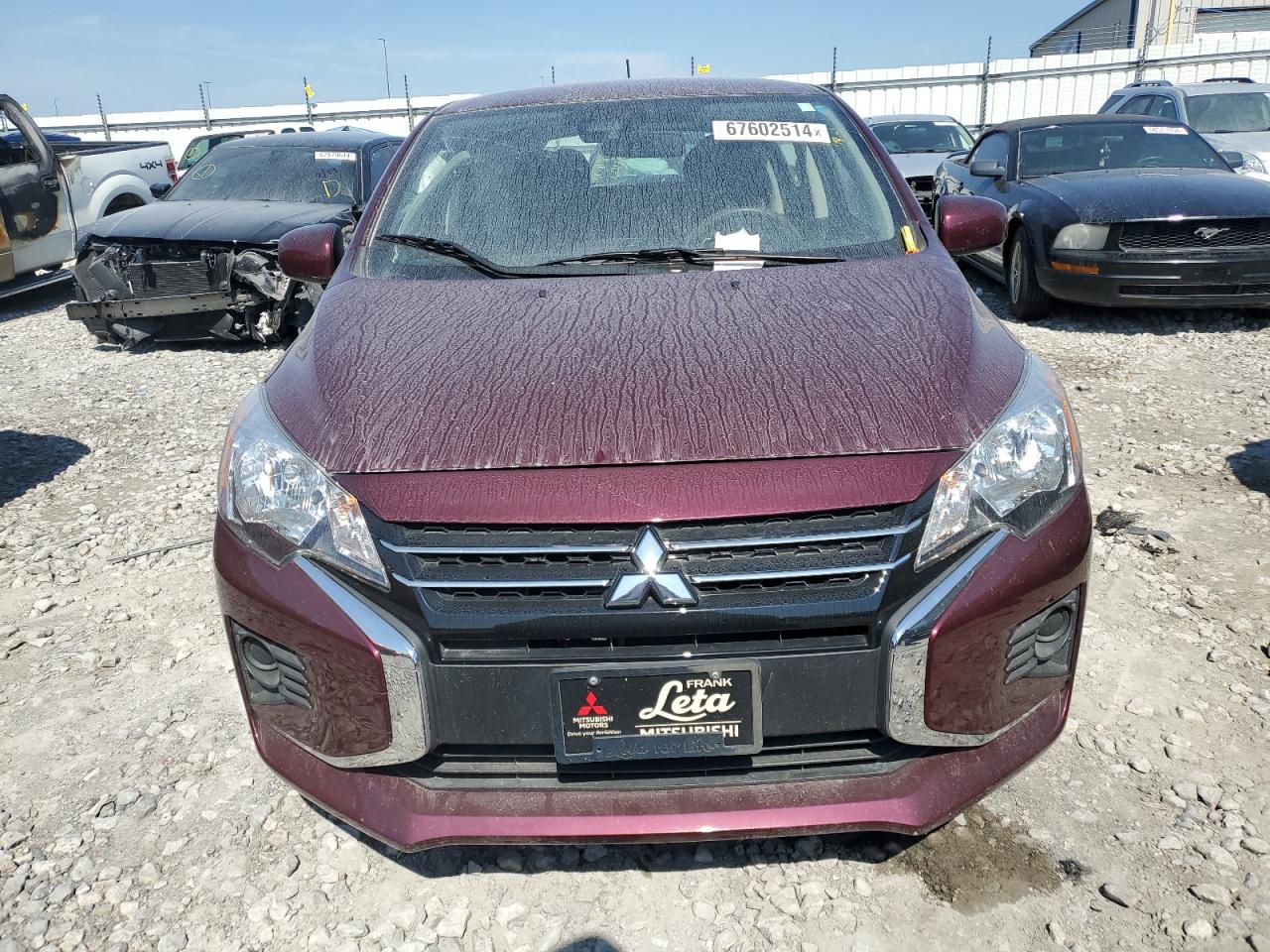2022 MITSUBISHI MIRAGE ES VIN:ML32AUHJ2NH009305