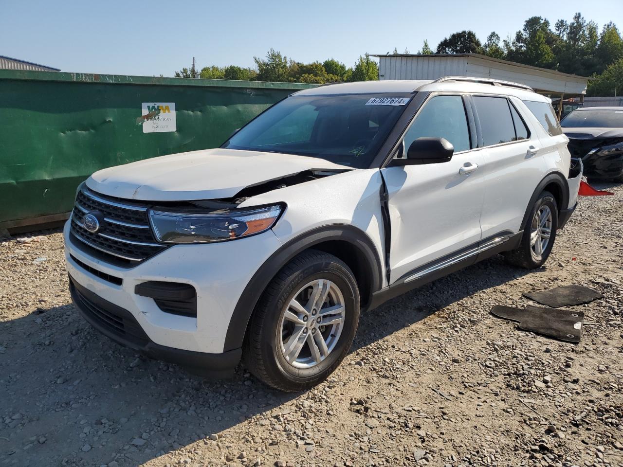 2022 FORD EXPLORER XLT VIN:1FMSK7DH9NGC03524