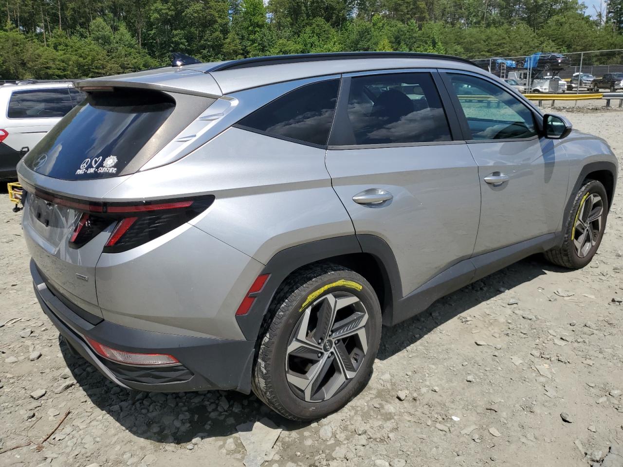 2022 HYUNDAI TUCSON SEL VIN:5NMJFCAE0NH036616