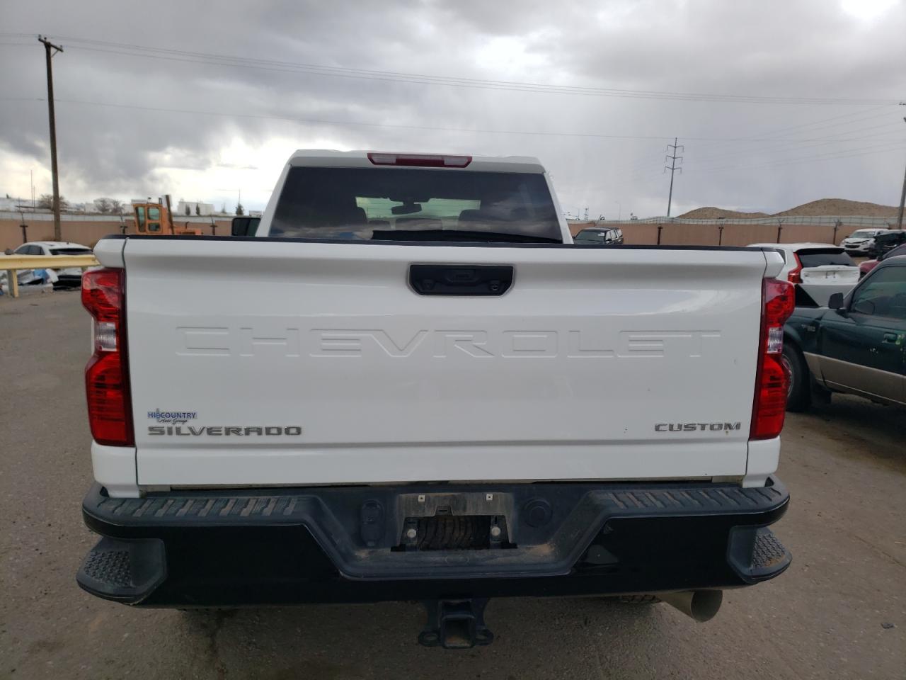 2022 CHEVROLET SILVERADO K2500 CUSTOM VIN:2GC4YMEY6N1217273