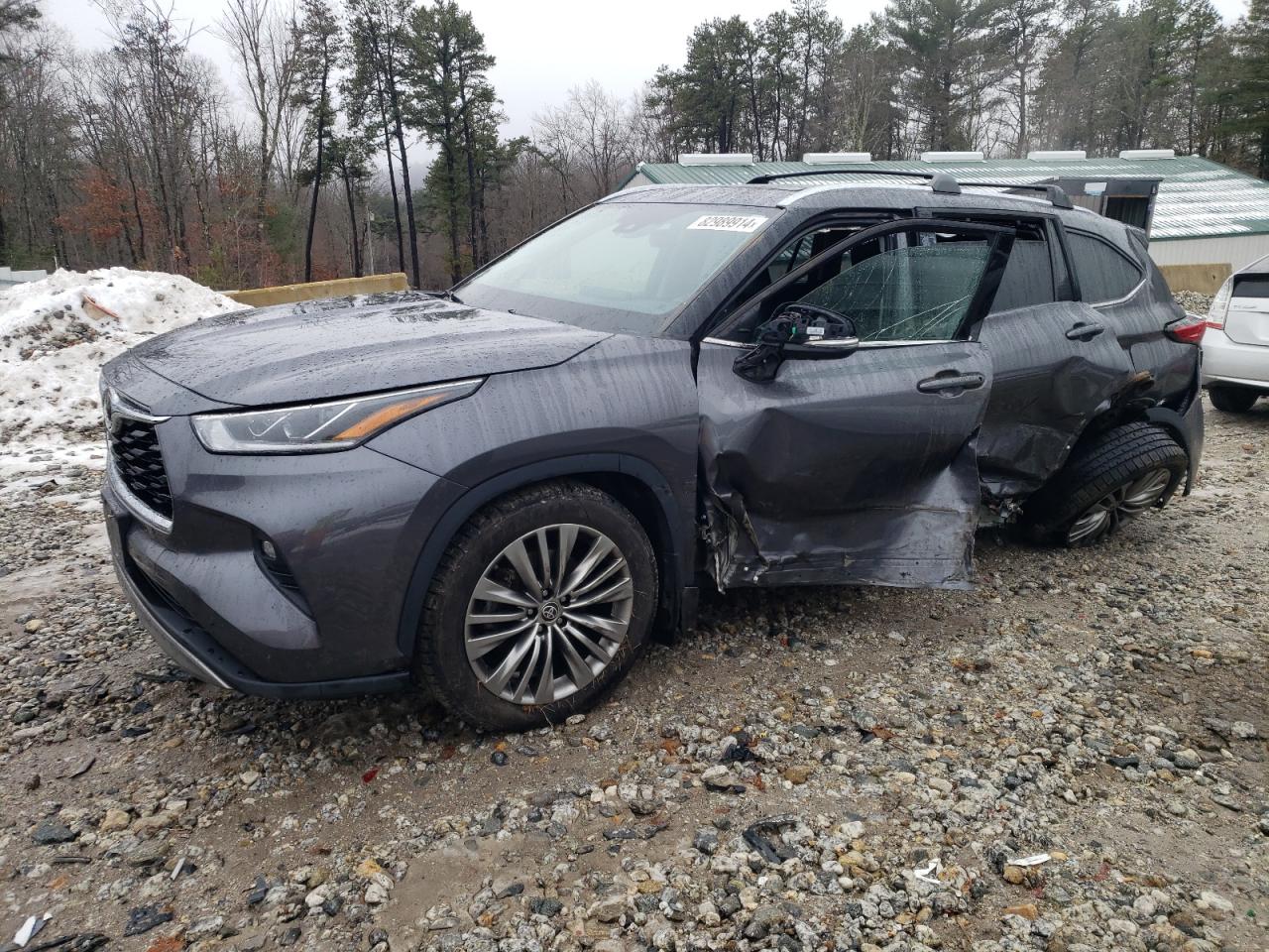 2022 TOYOTA HIGHLANDER PLATINUM VIN:5TDFZRBH7NS182601