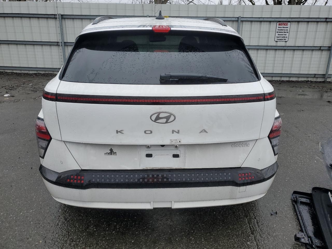 2024 HYUNDAI KONA LIMITED VIN:KM8HE3A68RU005800