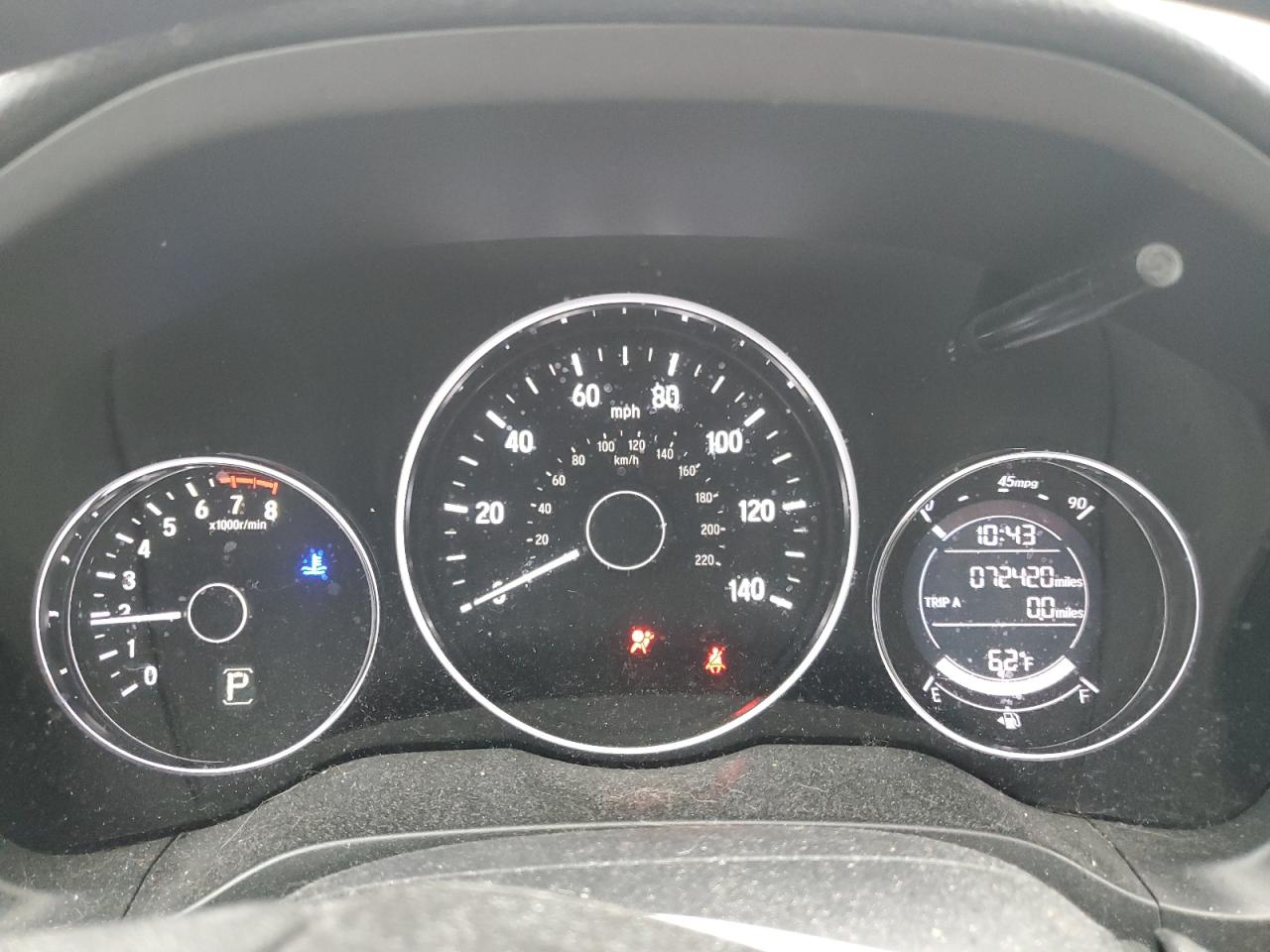 2022 HONDA HR-V LX VIN:3CZRU5H31NM717514