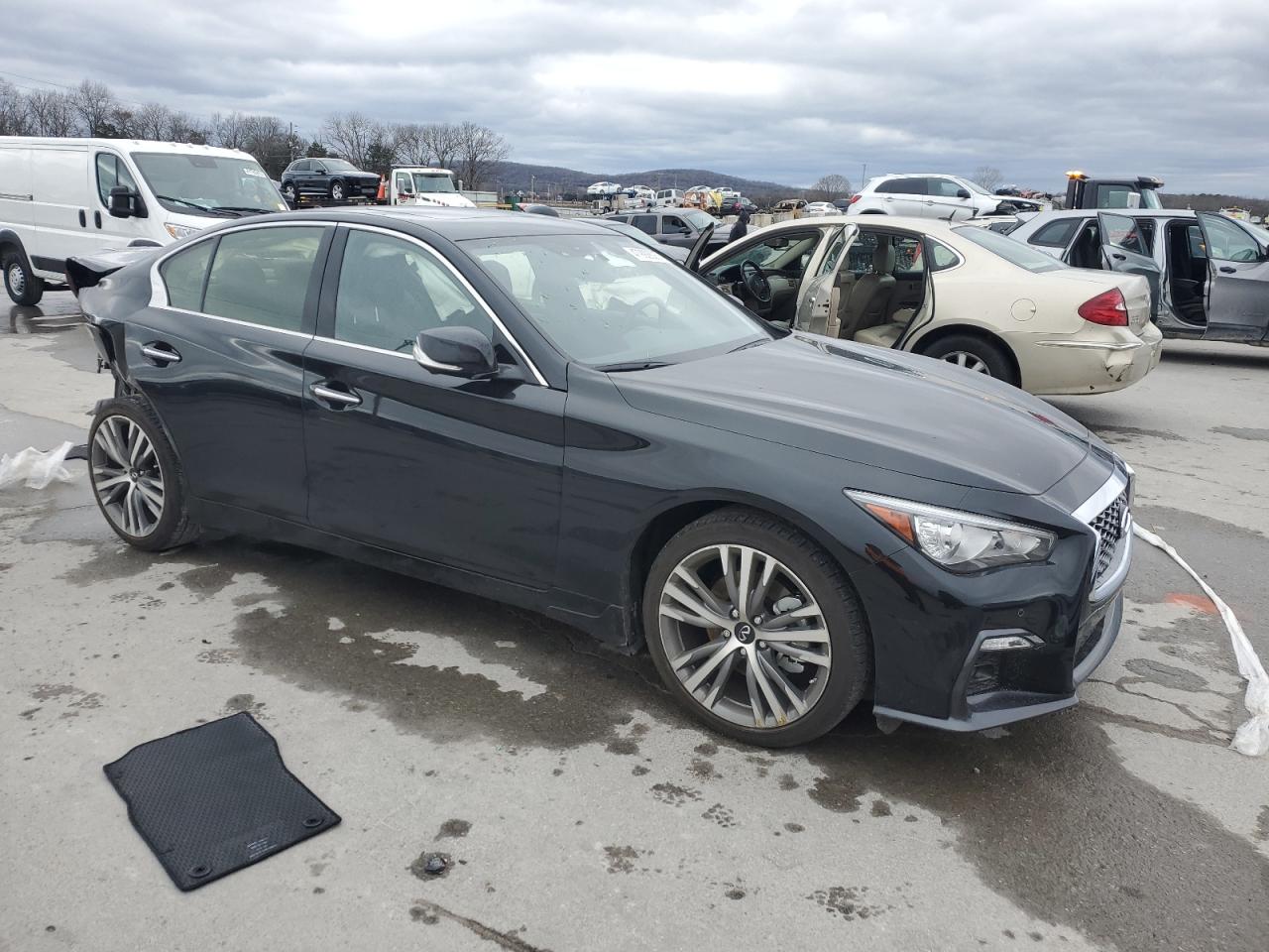 2022 INFINITI Q50 SENSORY VIN:JN1EV7CR1NM340786