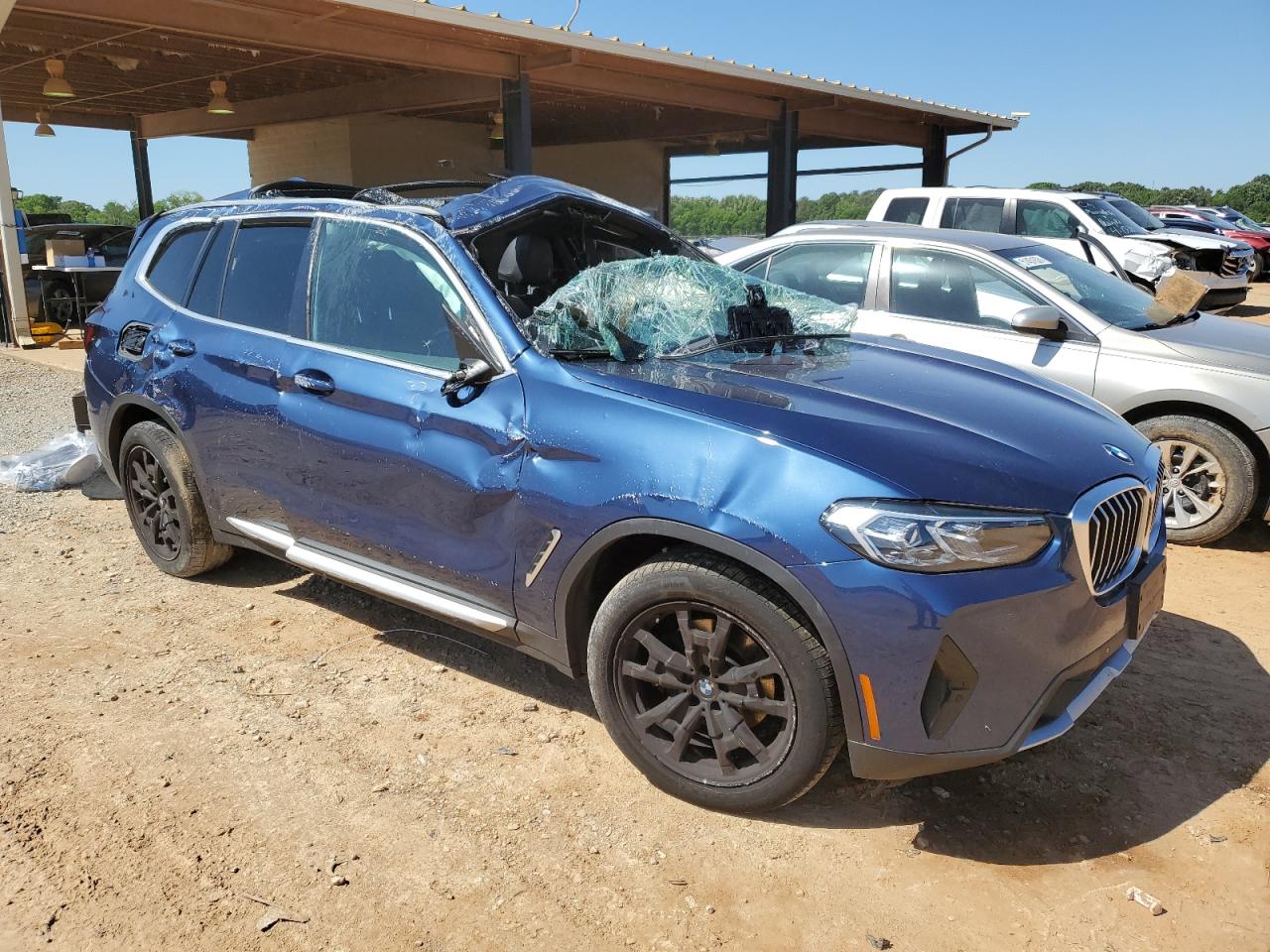 2022 BMW X3 XDRIVE30I VIN:5UX53DP05N9J15270