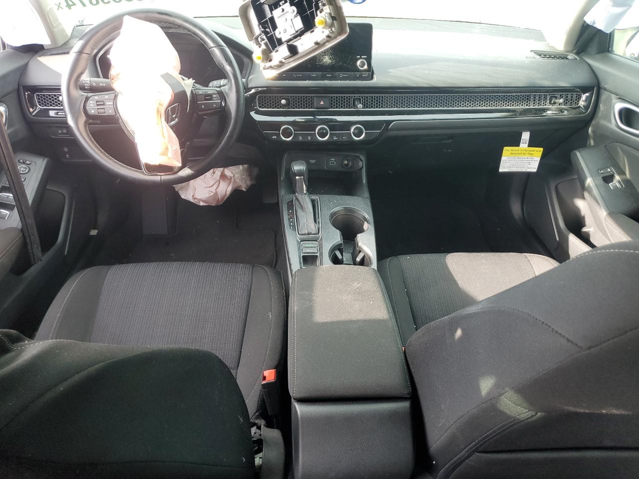 2022 HONDA CIVIC EX VIN:2HGFE1F70NH325306