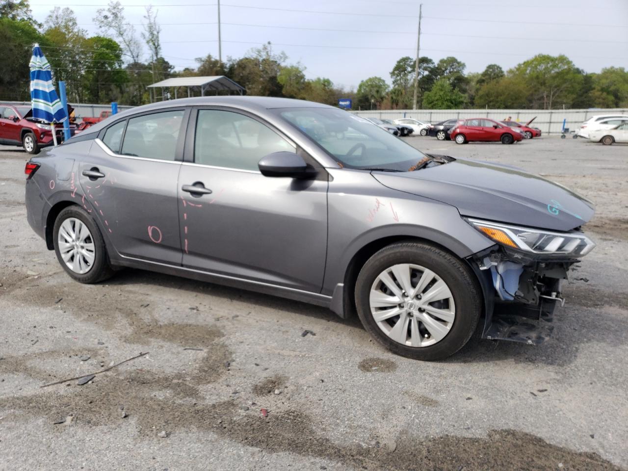 2022 NISSAN SENTRA S VIN:3N1AB8BV8NY230598