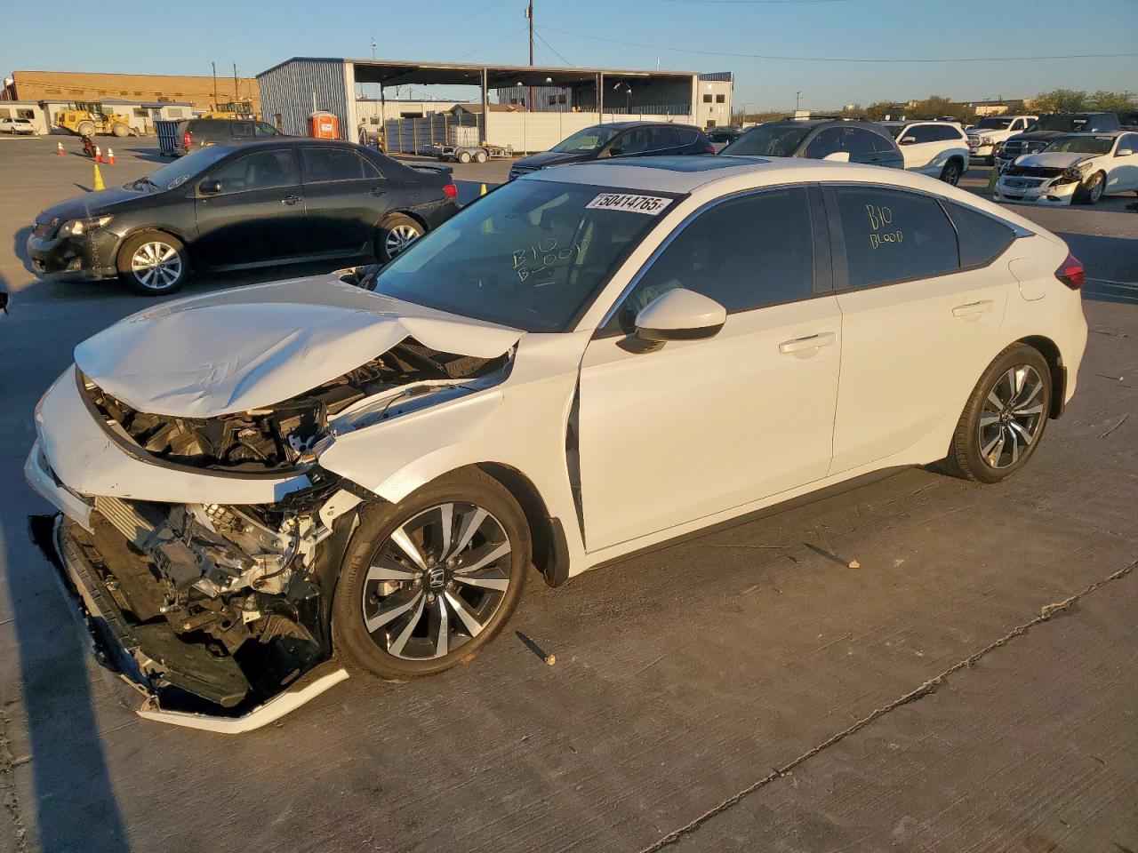 2023 HONDA CIVIC EXL VIN:19XFL1H73PE012640