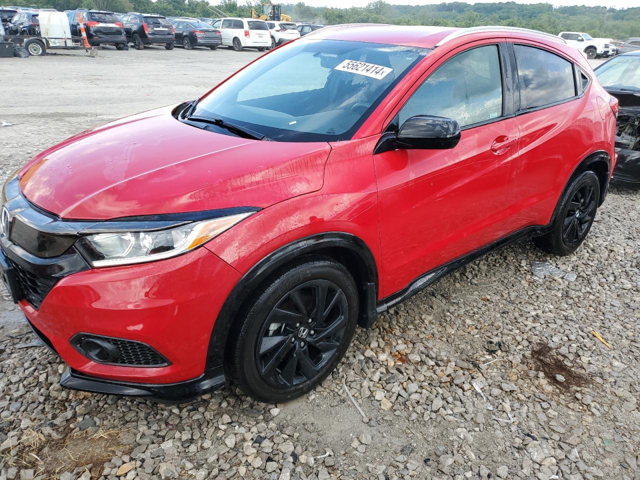 2022 HONDA HR-V SPORT VIN:3CZRU6H12NM748551