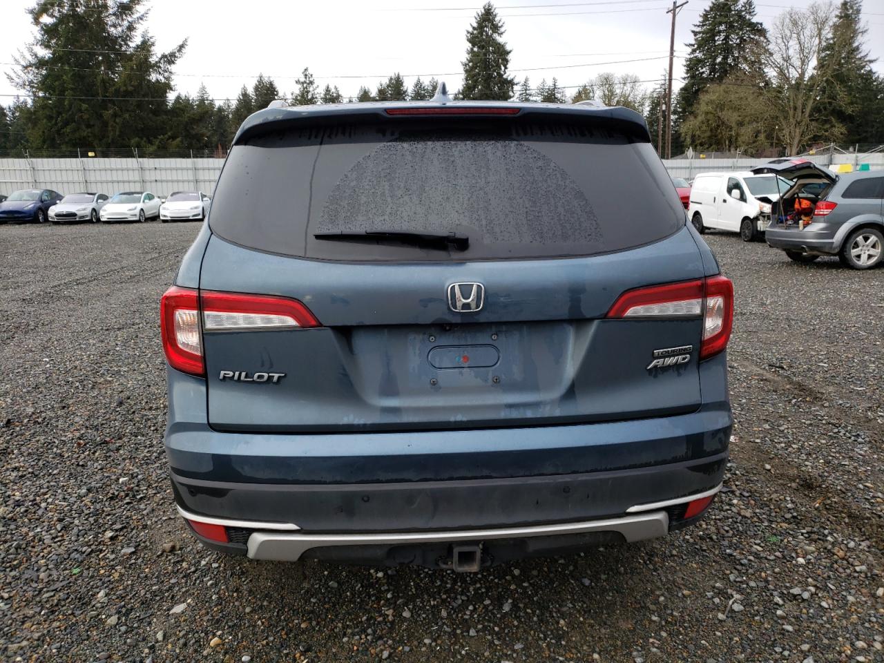 2022 HONDA PILOT TOURING VIN:5FNYF6H95NB002780