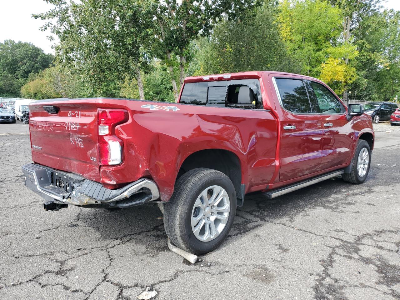 2024 CHEVROLET SILVERADO K1500 LTZ VIN:1GCUDGED8RZ133141