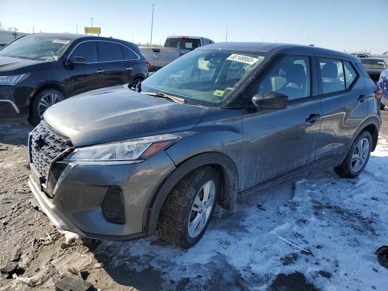 2022 NISSAN KICKS S VIN:3N1CP5BV7NL497687