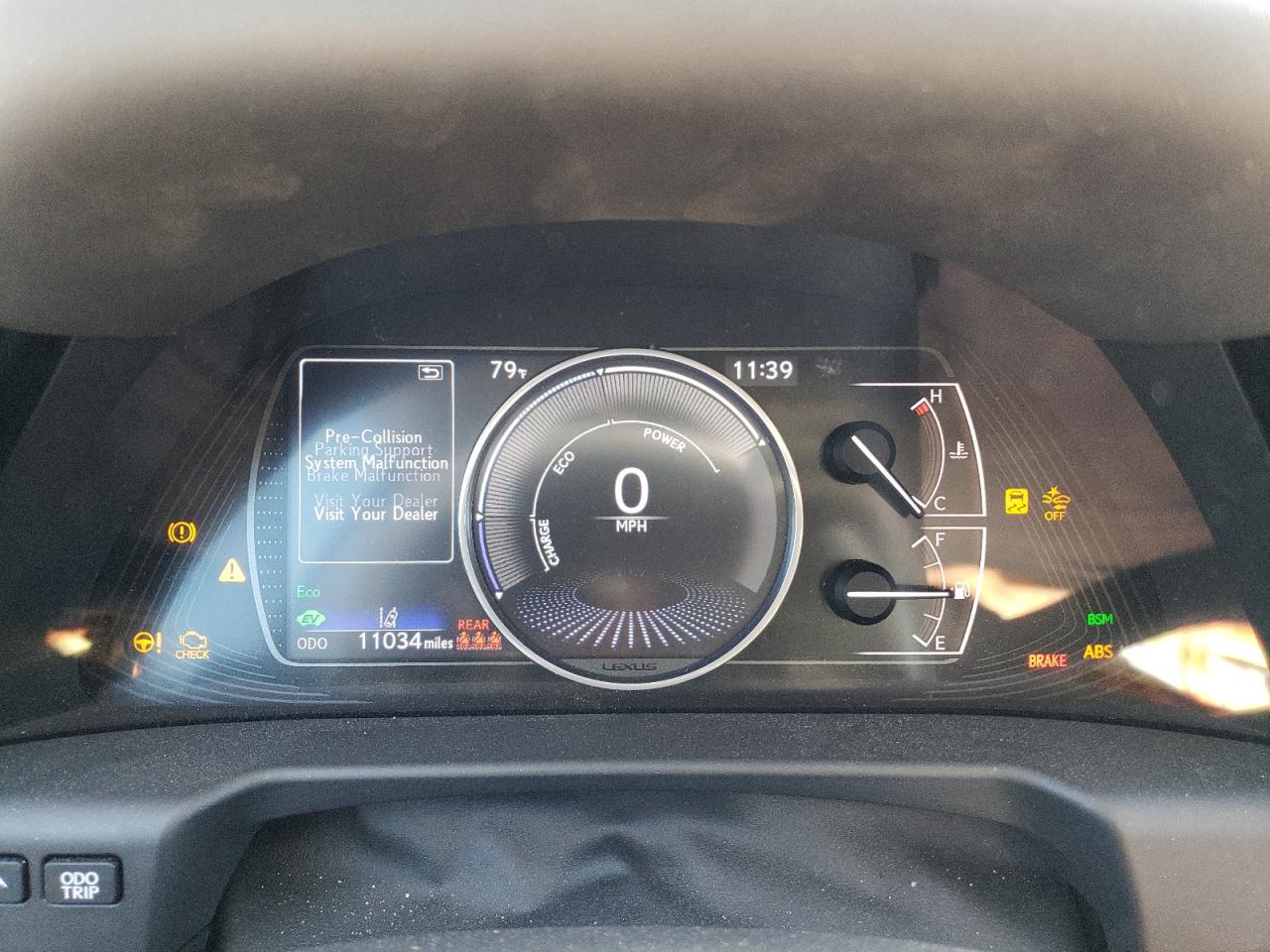 2022 LEXUS ES 300H BASE VIN:58ADA1C1XNU023492