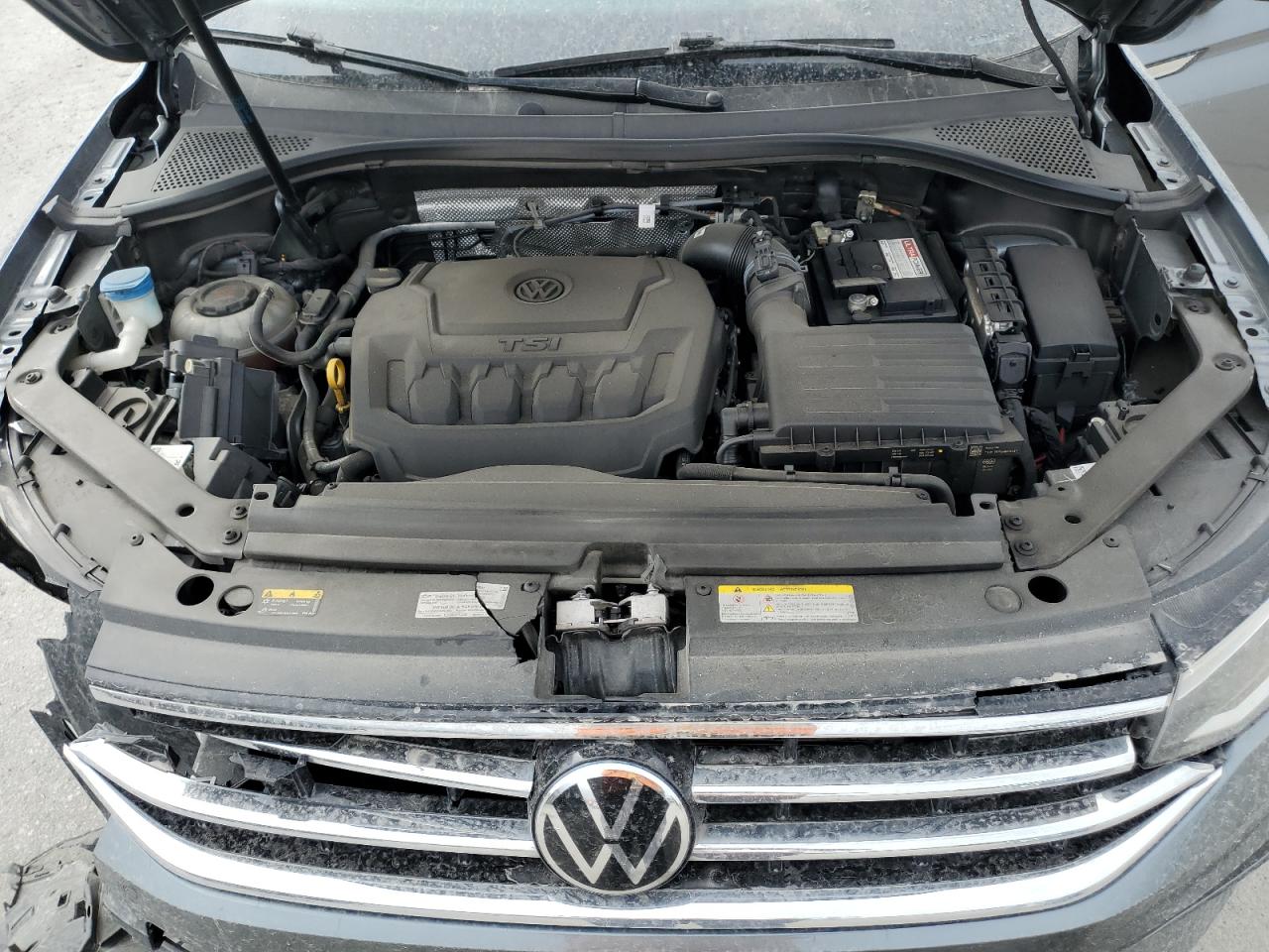 2022 VOLKSWAGEN TIGUAN SE VIN:3VV3B7AX1NM145288