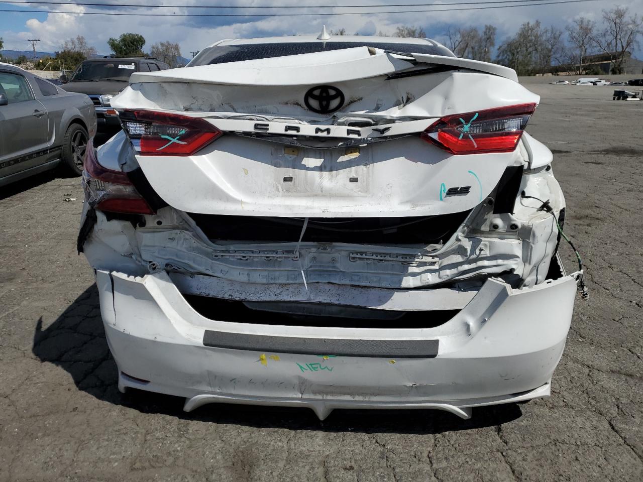 2022 TOYOTA CAMRY SE VIN:4T1G11AK2NU693554