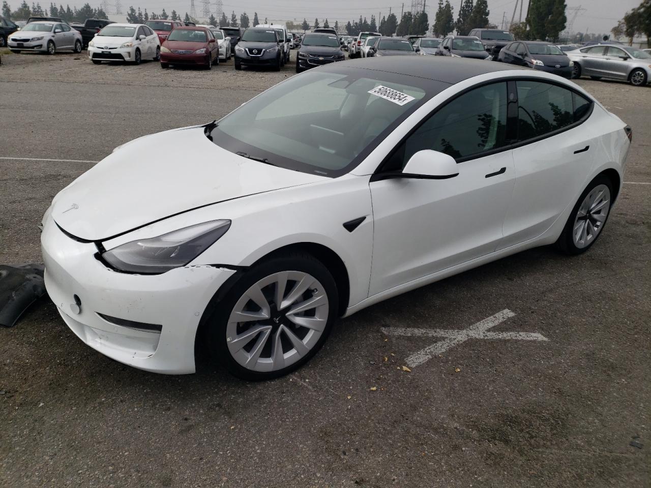 2022 TESLA MODEL 3  VIN:5YJ3E1EA6NF298553