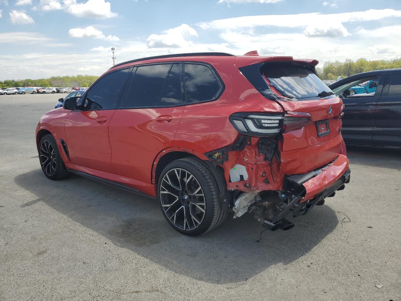 2022 BMW X5 M VIN:5YMJU0C04N9L14104