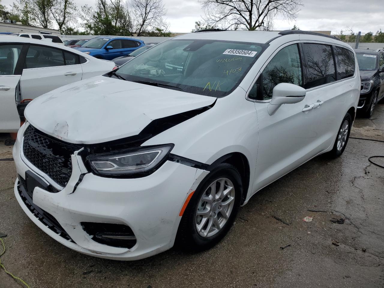 2022 CHRYSLER PACIFICA TOURING L VIN:2C4RC1BG2NR189441