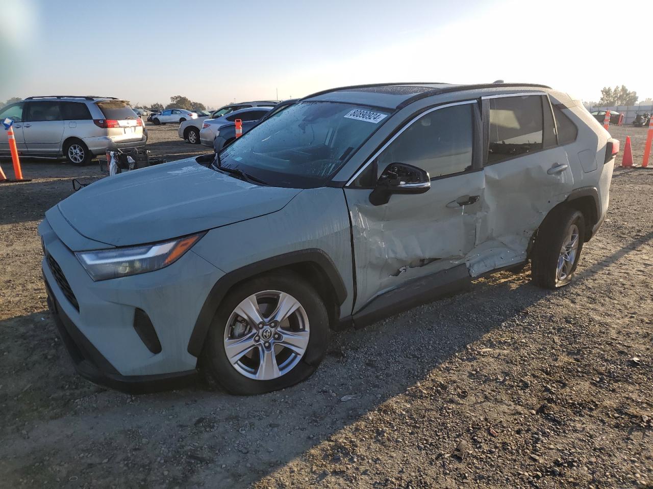 2022 TOYOTA RAV4 XLE VIN:2T3W1RFV0NW211412