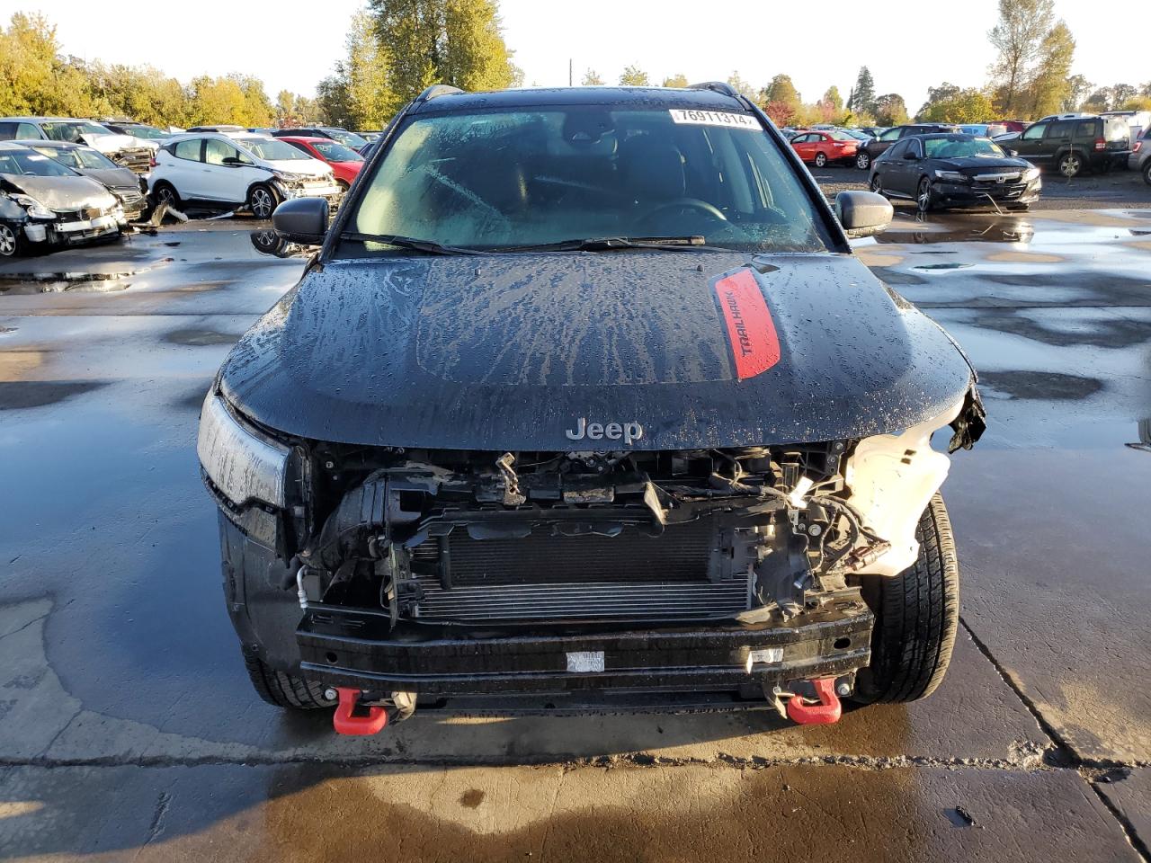 2022 JEEP COMPASS TRAILHAWK VIN:3C4NJDDB7NT175197