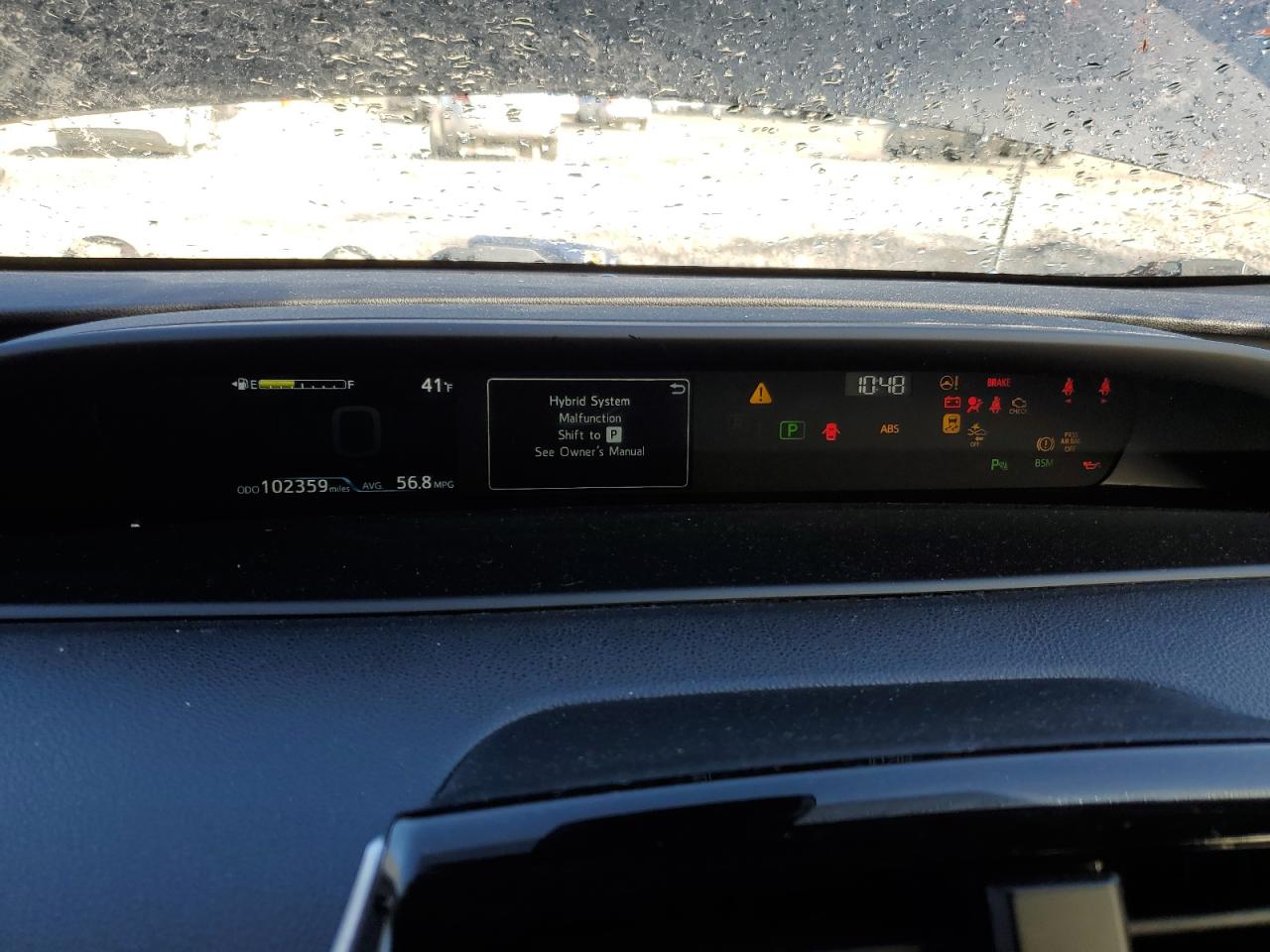 2022 TOYOTA PRIUS NIGHT SHADE VIN:JTDKAMFU8N3182138