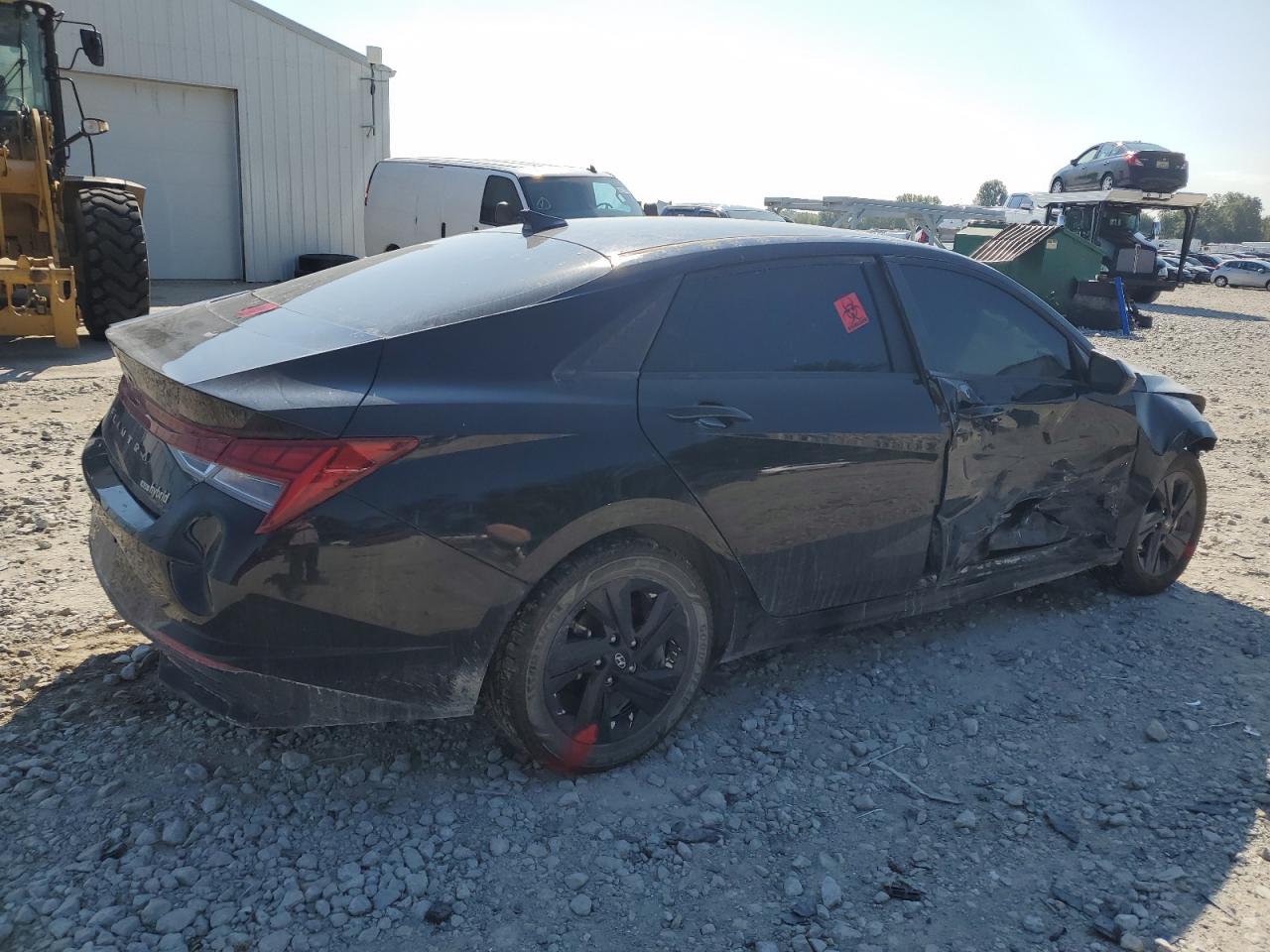 2023 HYUNDAI ELANTRA BLUE VIN:KMHLM4AJ9PU078758