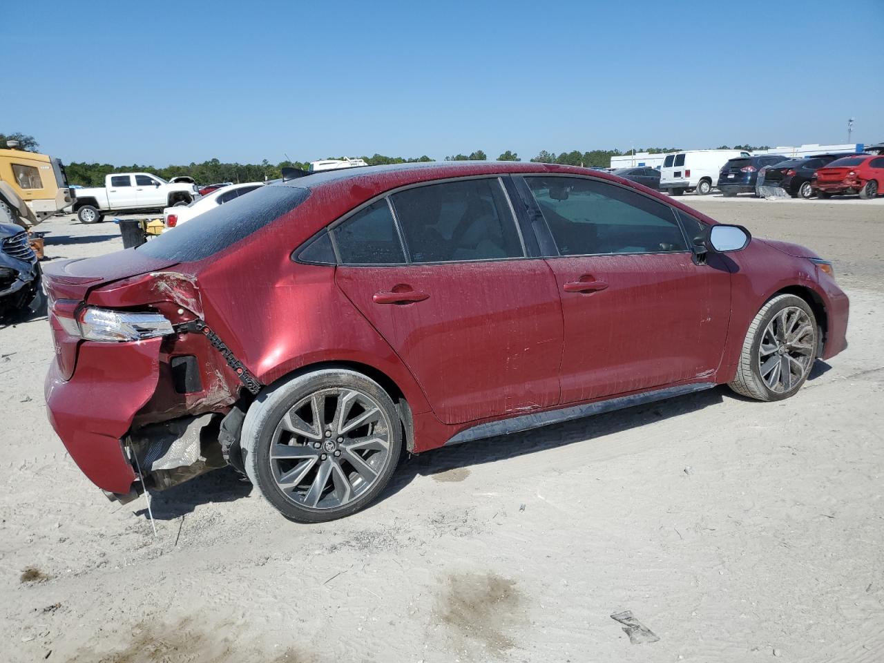2022 TOYOTA COROLLA SE VIN:5YFS4MCE7NP114716