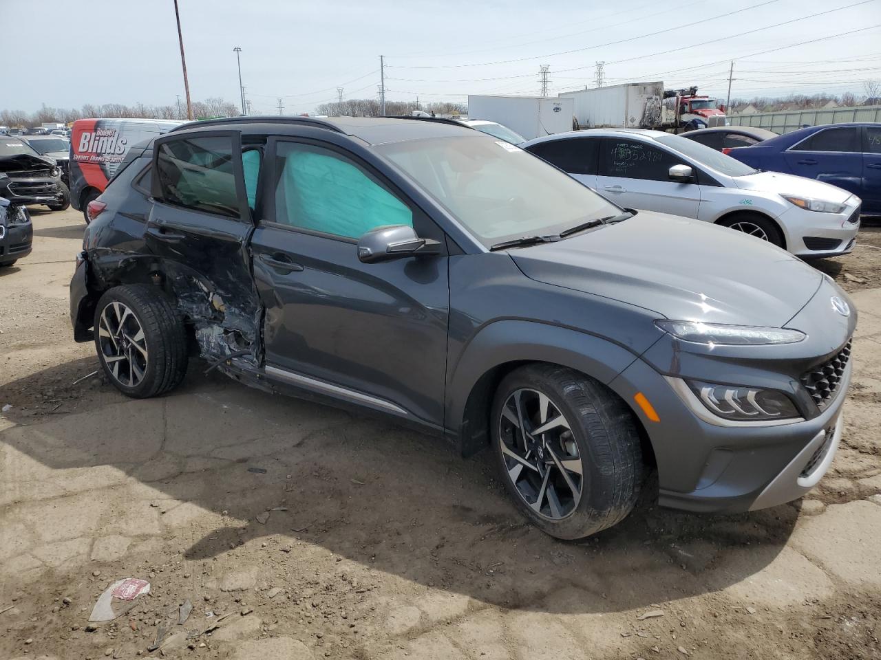 2022 HYUNDAI KONA LIMITED VIN:KM8K5CA39NU827124