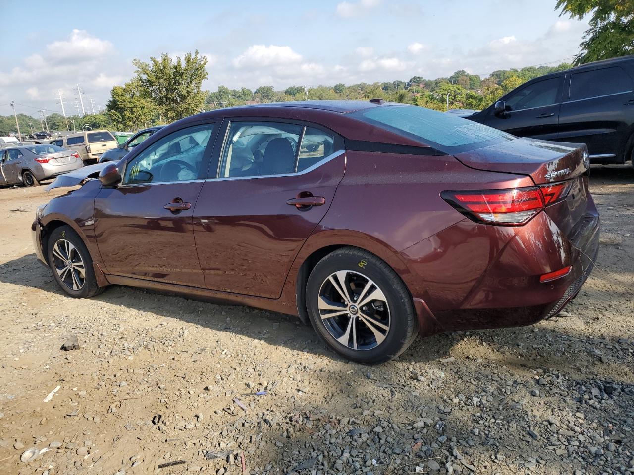 2022 NISSAN SENTRA SV VIN:3N1AB8CV0NY247815