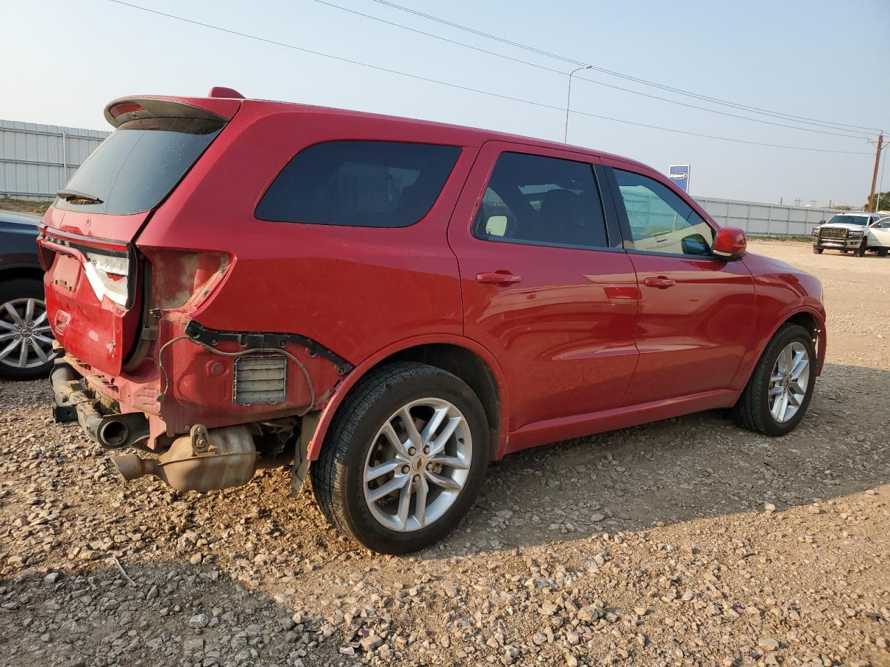 2022 DODGE DURANGO GT VIN:1C4RDJDG3NC108398