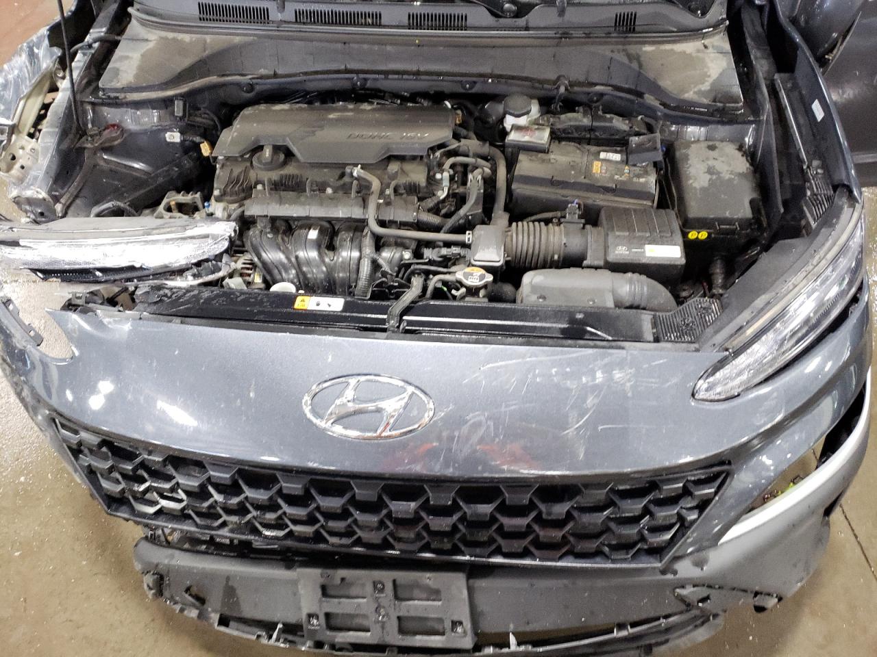 2022 HYUNDAI KONA SEL VIN:KM8K6CAB8NU782620