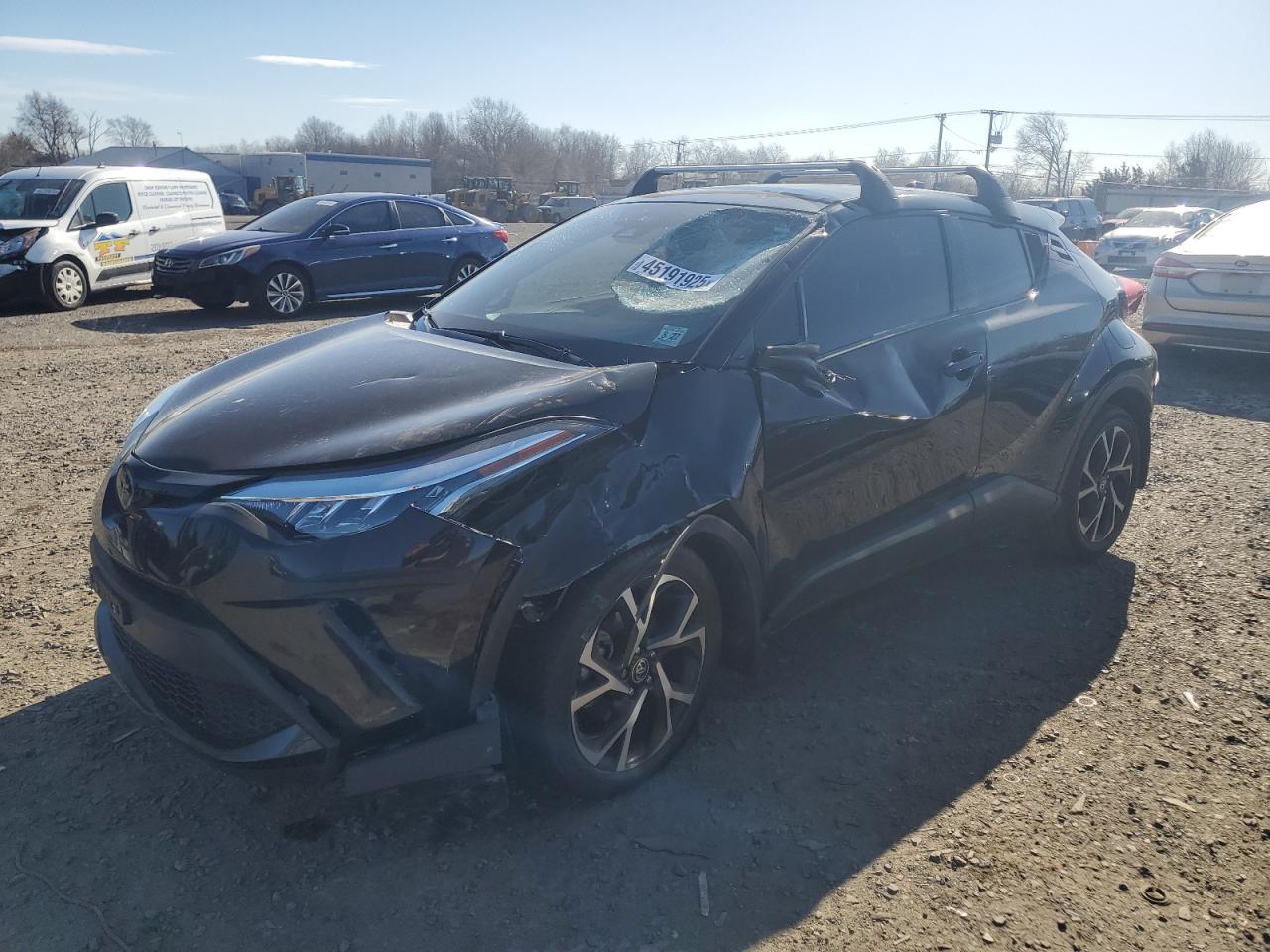 2022 TOYOTA C-HR XLE VIN:NMTKHMBX5NR141457