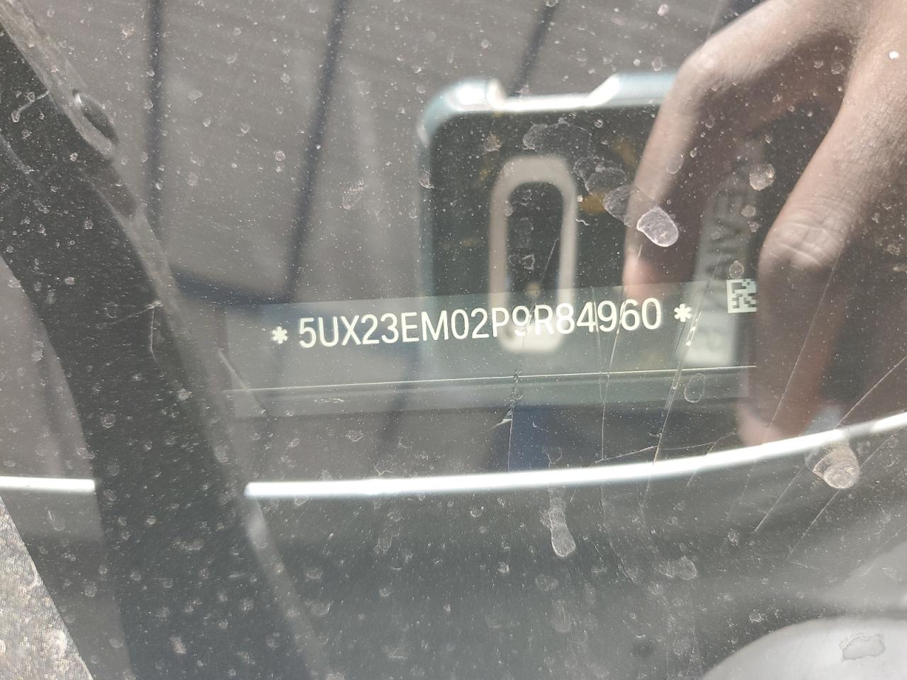 2023 BMW X7 XDRIVE40I VIN:5UX23EM02P9R84960